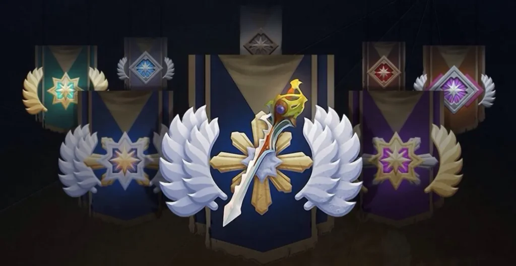 Таблица рейтинга Dota 2