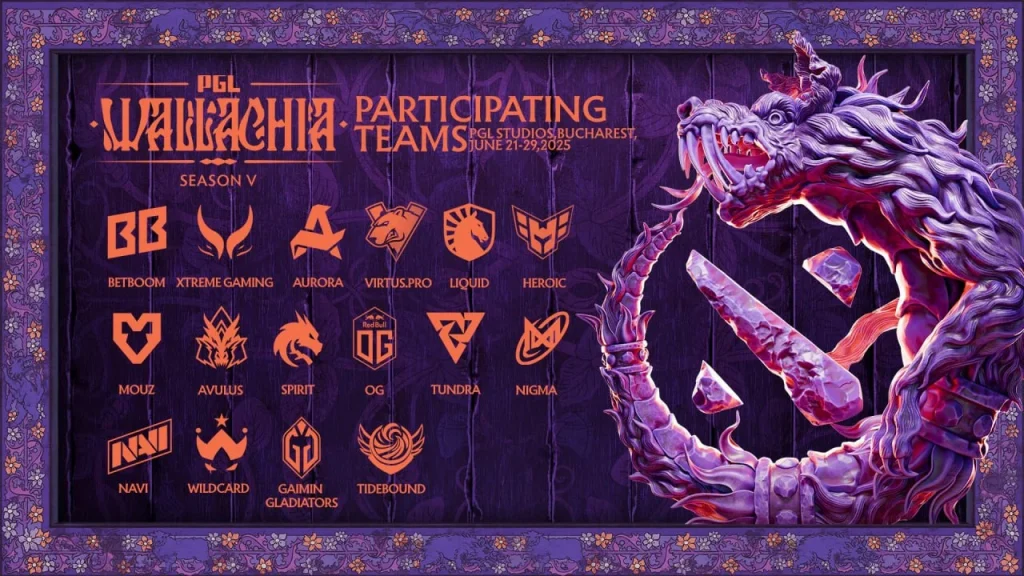 BetBoom Team, Spirit, NAVI и Virtus.pro встретятся на PGL Wallachia 5