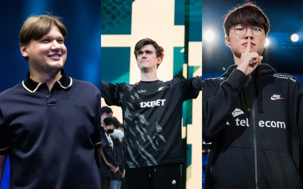 S1mple, Miposhka и Faker стали номинантами на звание лучшего игрока десятилетия по версии Esports Awards