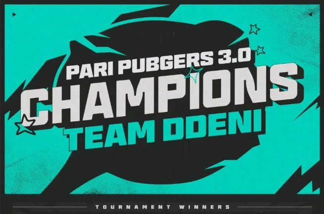 Team Ddeni стала чемпионом «PARI ПУБГЕРЫ 3.0» - команда зрителей на 3-м месте