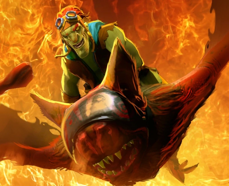 Batrider – один из главных саппортов 7.39с. Рассказываем, как на нем играть
