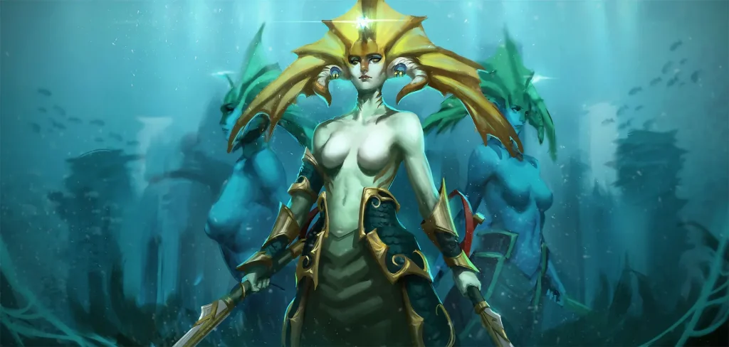 Naga Siren - сильнейший саппорт в Доте. А что на ней делать?