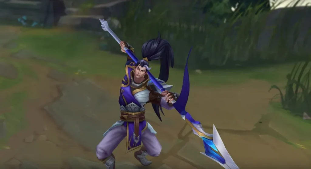 Вышел трейлер новой модельки Ксин Жао из League of Legends