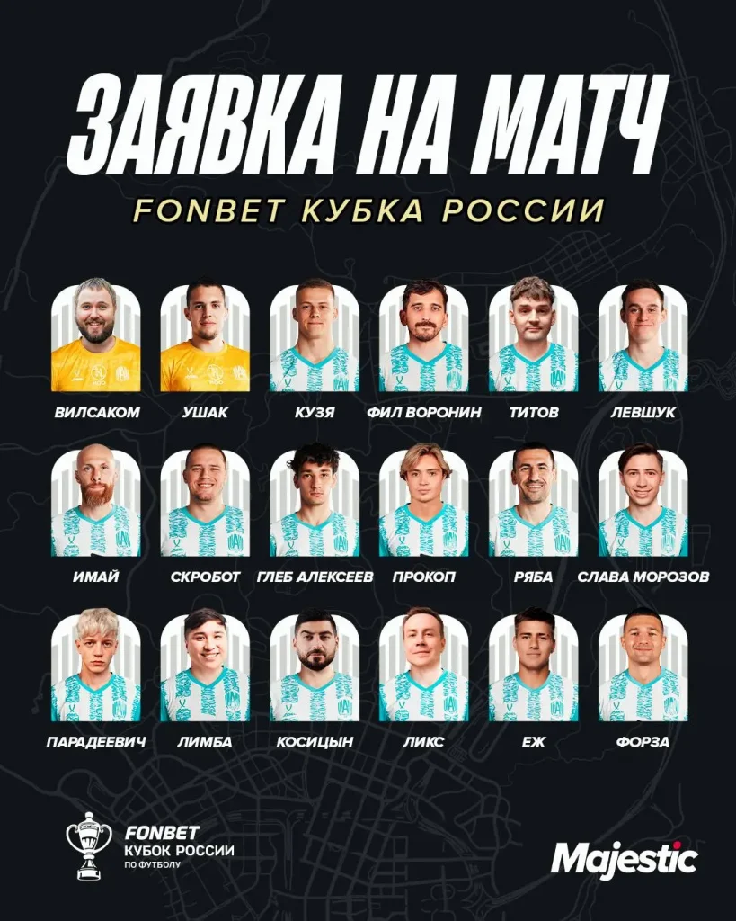 Dmitry_Lixxx и Wylsacom вошли в предварительную заявку «Амкала» на Кубок России по футболу