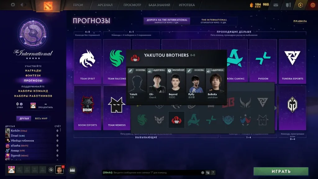 В Dota 2 добавили состав
