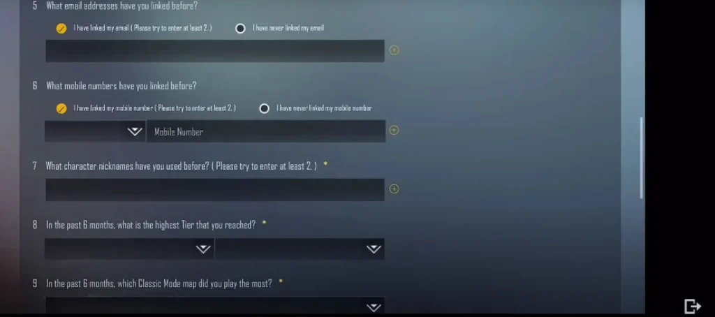Обращение в поддержку PUBG Mobile