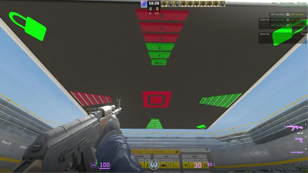 Лучшие карты для тренировки аима и стрельбы в CS 2