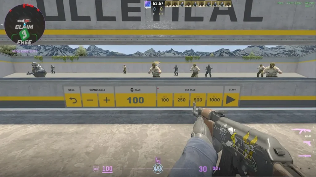 Лучшие карты для тренировки аима и стрельбы в CS 2