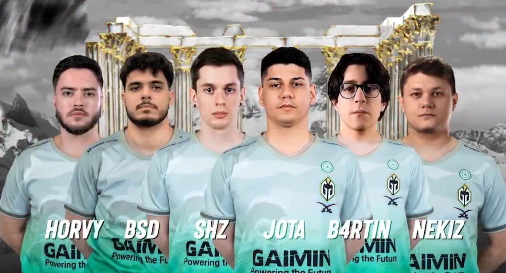 Gaimin Gladiators подписали бразильский состав по CS2 с JOTA и NEKIZ
