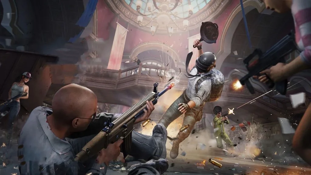 Как стрелять в PUBG Mobile