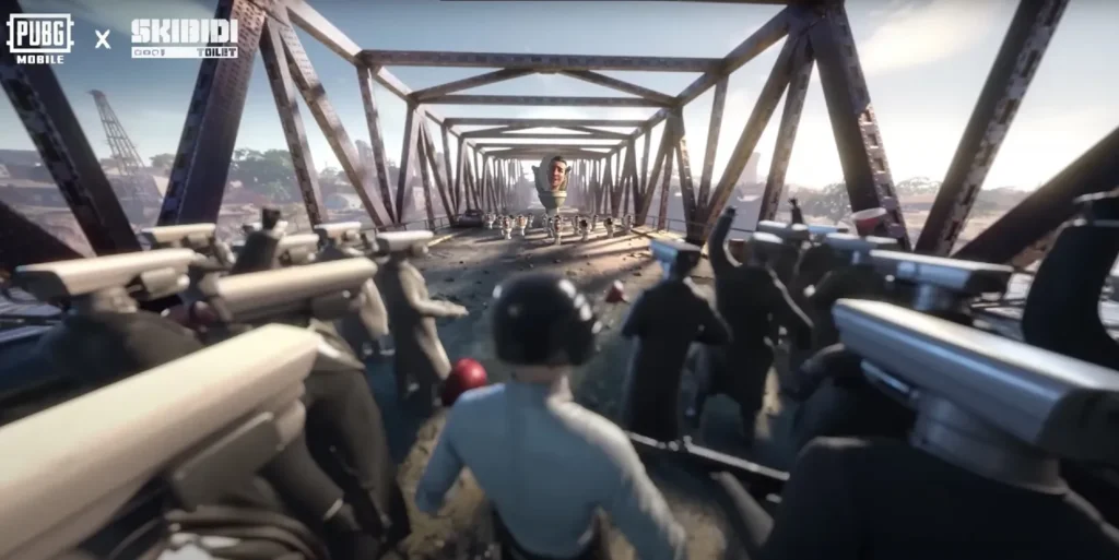Skibidi Toilet в PUBG Mobile