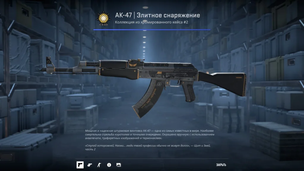 Черный сет скинов