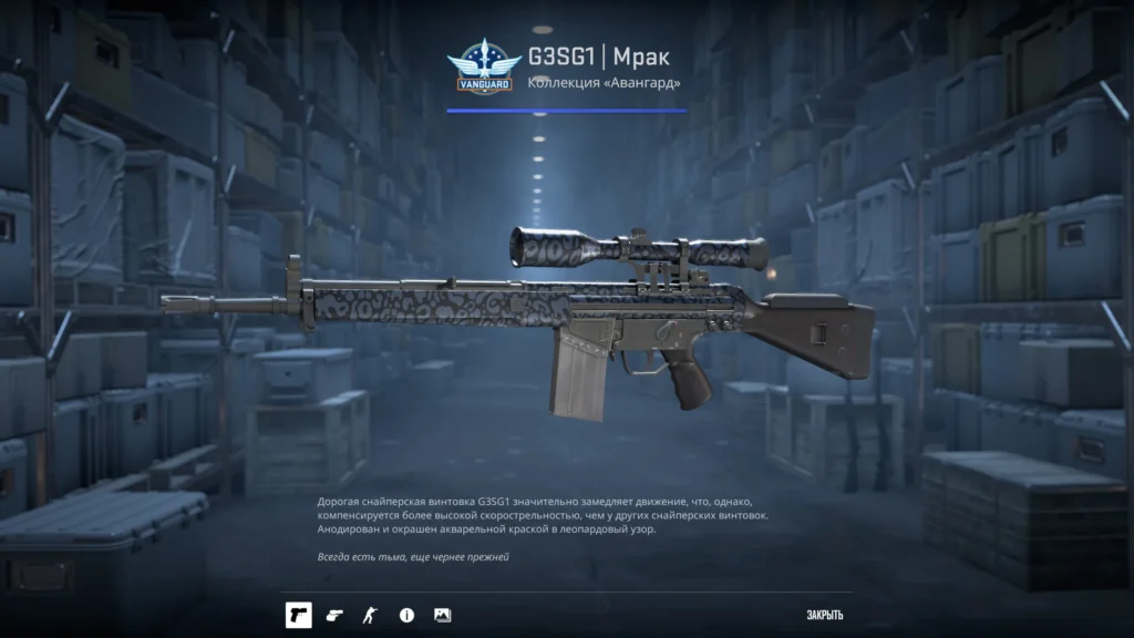 Черный сет скинов