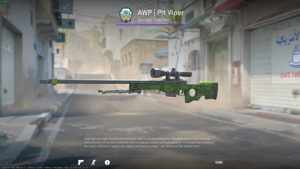 Зеленый сет скинов