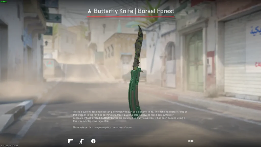 Зеленый сет скинов