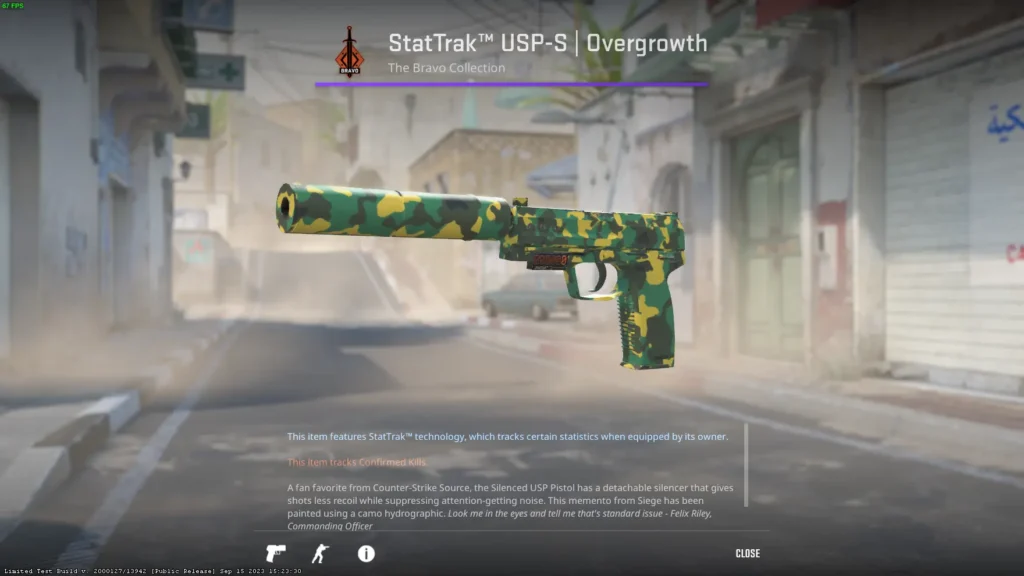 Зеленый сет скинов