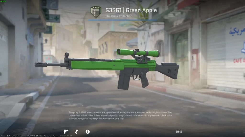 Зеленый сет скинов