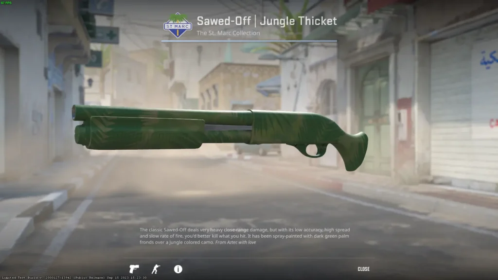 Зеленый сет скинов