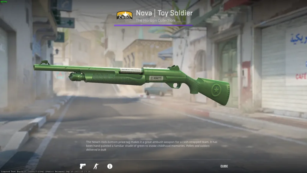 Зеленый сет скинов