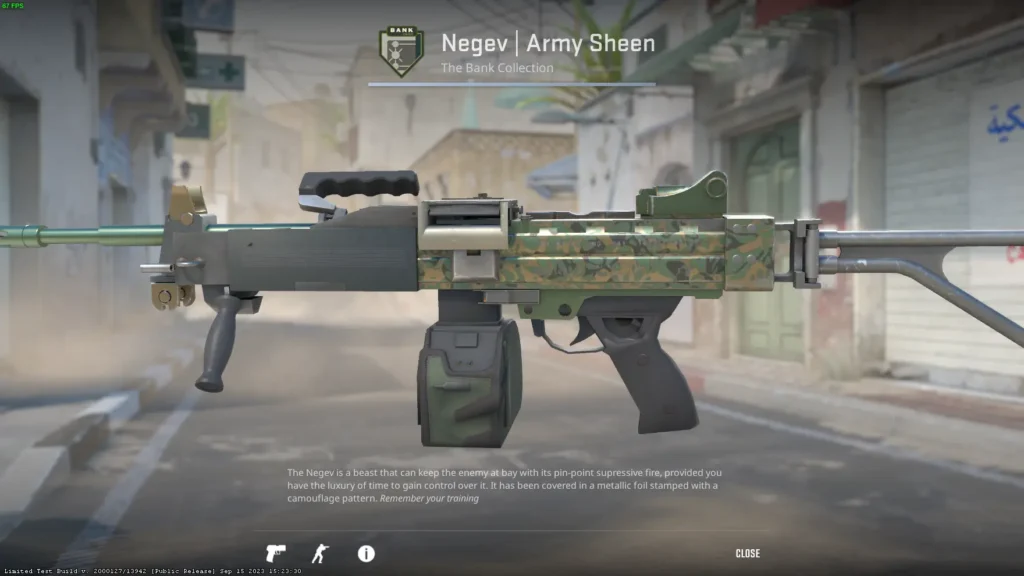 Зеленый сет скинов