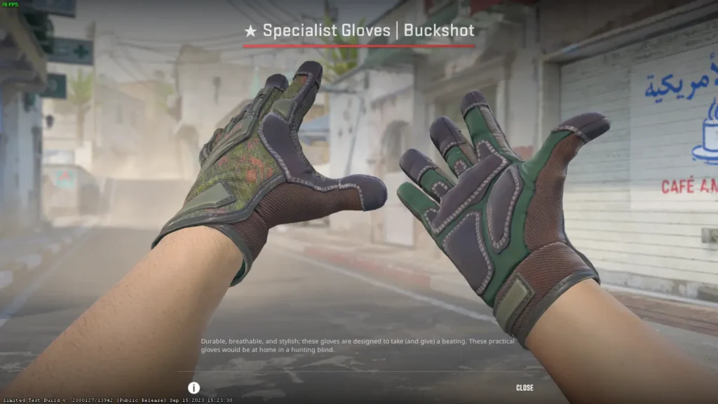 Зеленый сет скинов