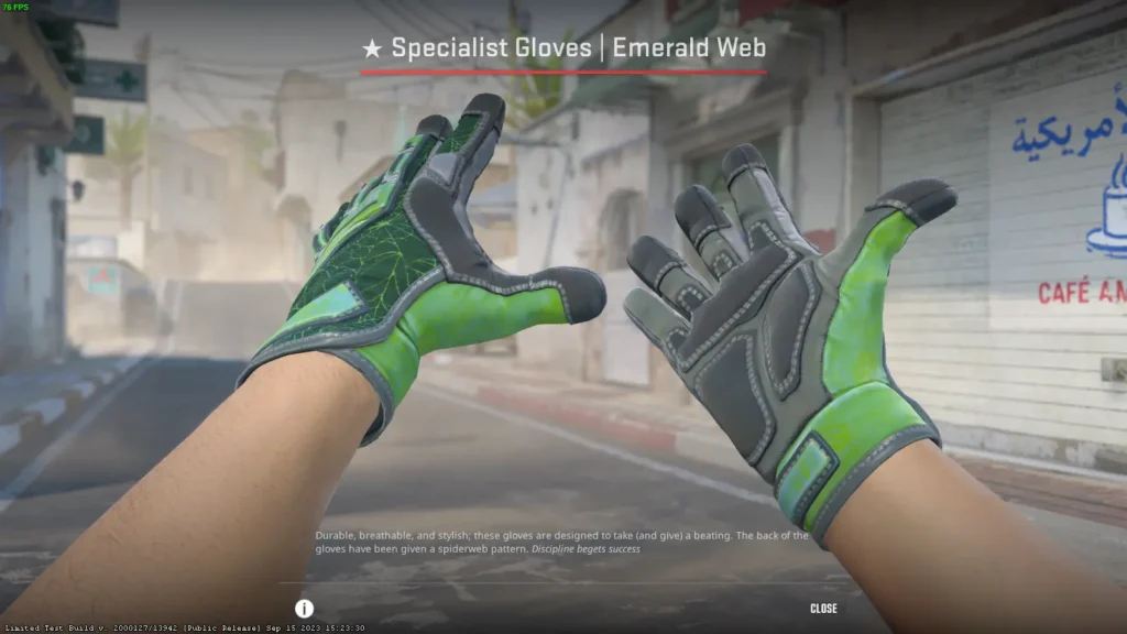 Зеленый сет скинов