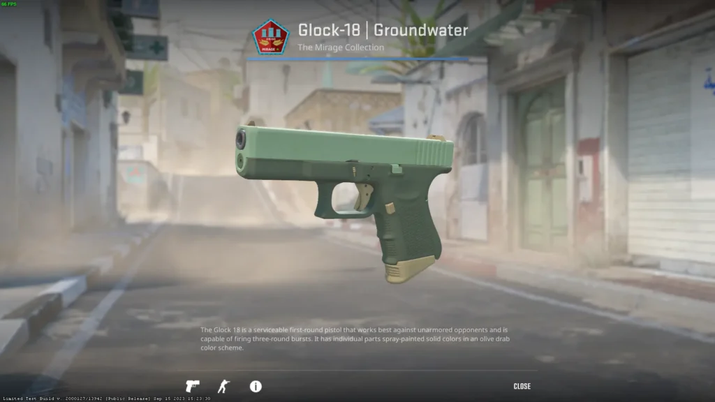 Зеленый сет скинов