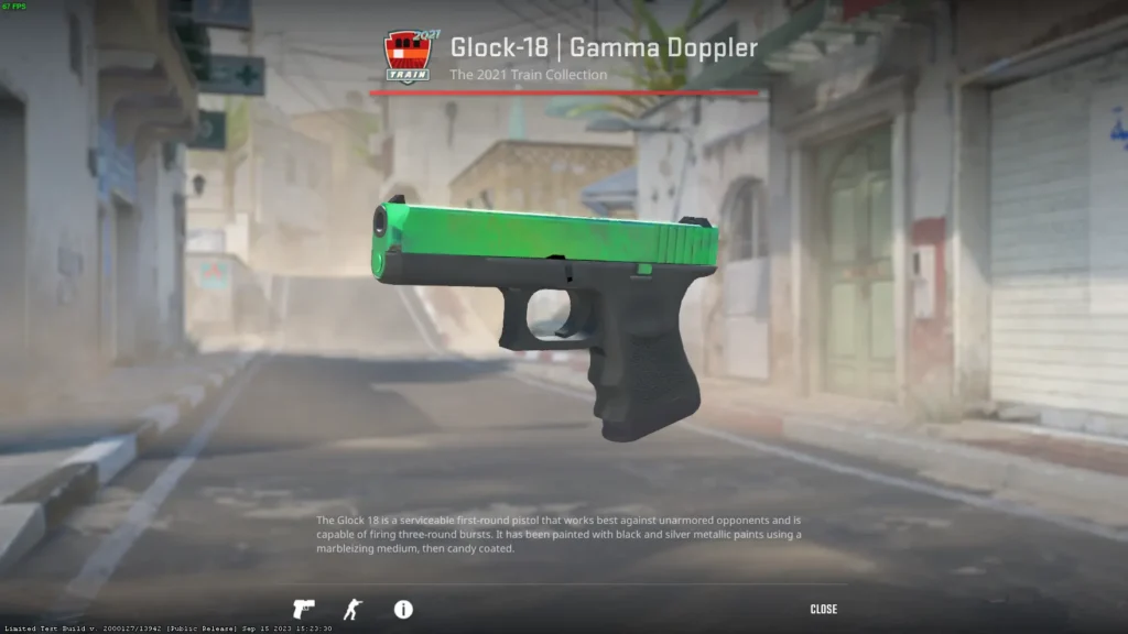 Зеленый сет скинов