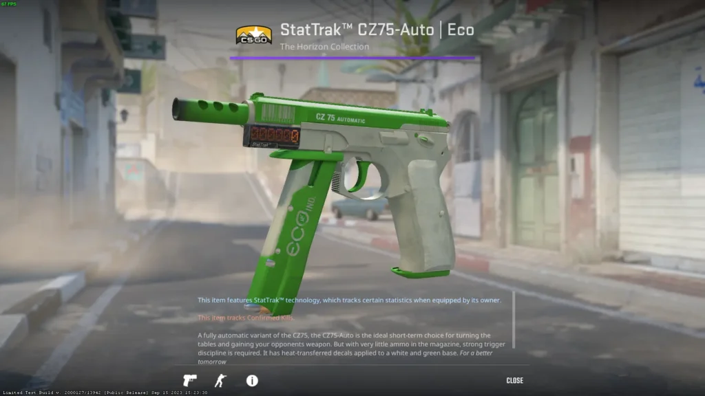 Зеленый сет скинов