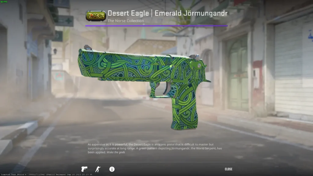 Зеленый сет скинов