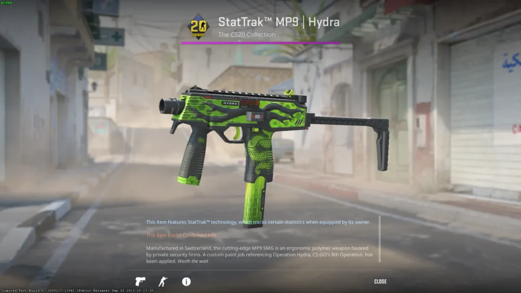 Зеленый сет скинов