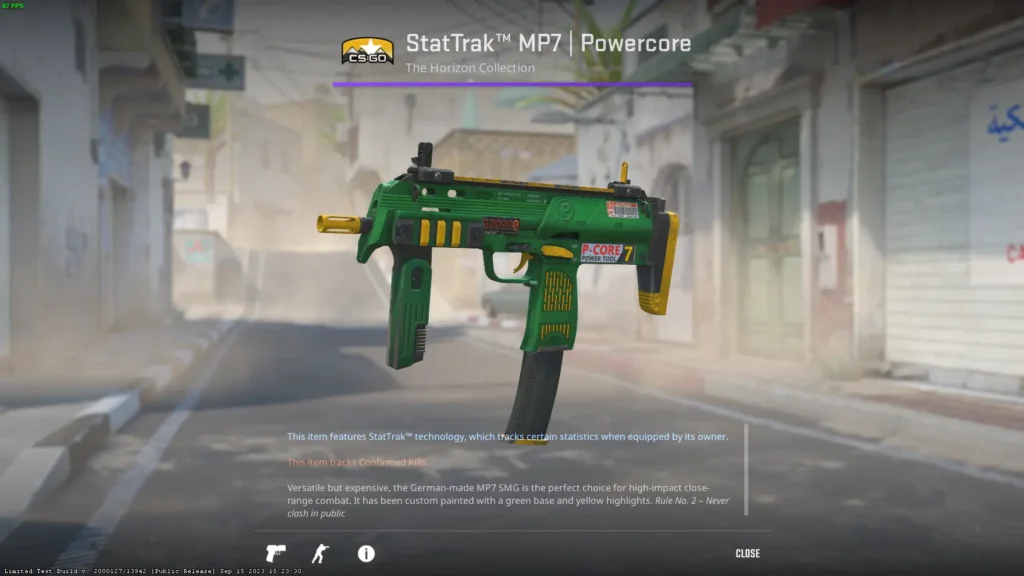 Зеленый сет скинов