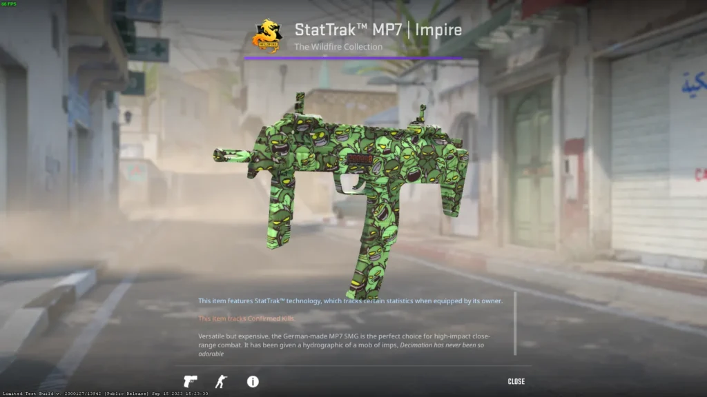 Зеленый сет скинов