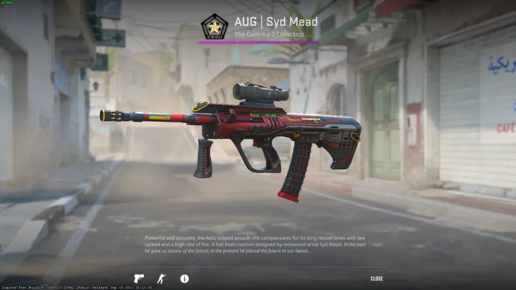 Красный сет скинов