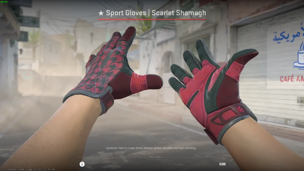 Красный сет скинов