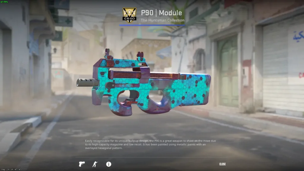 Синий сет скинов