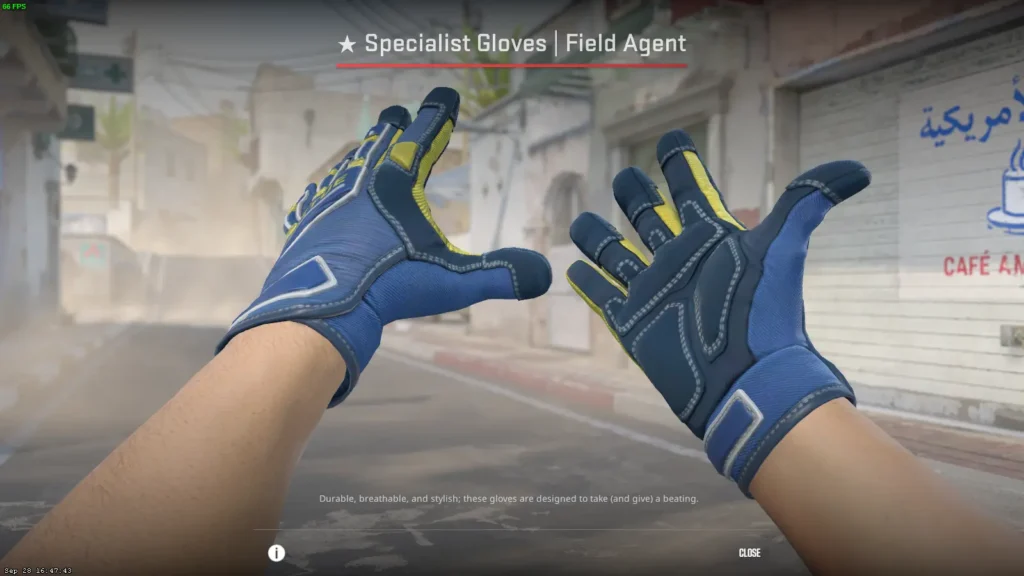 Синий сет скинов