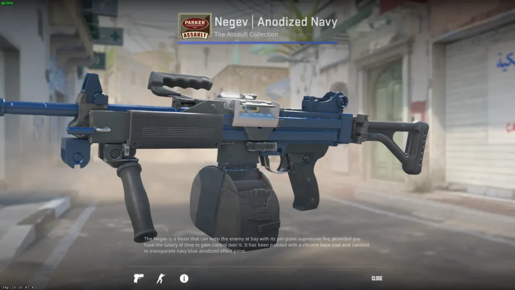 Синий сет скинов