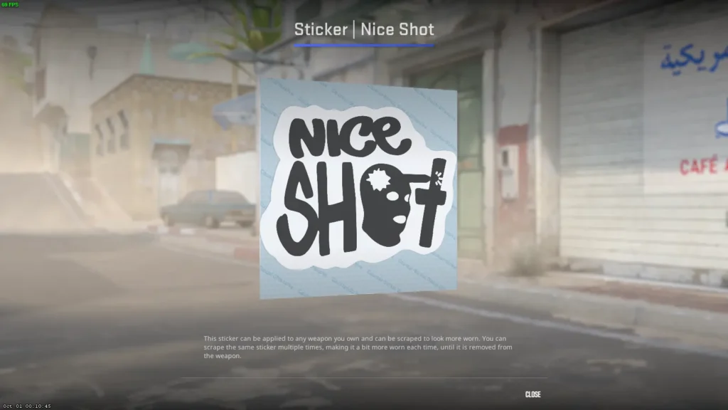 Все наклейки белого цвета