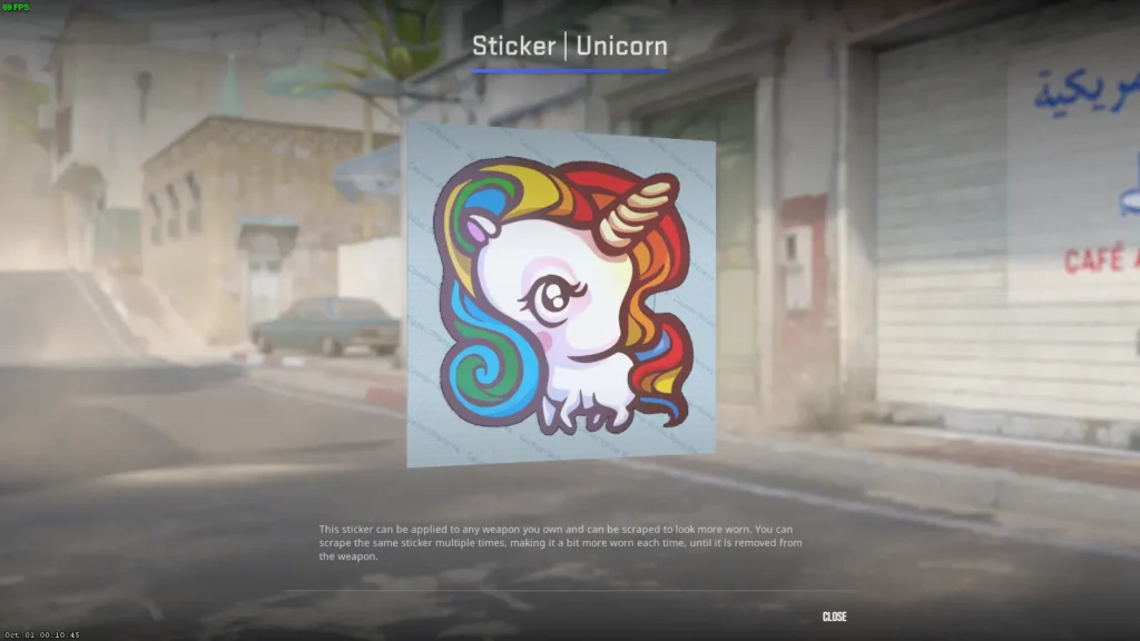 Все наклейки белого цвета