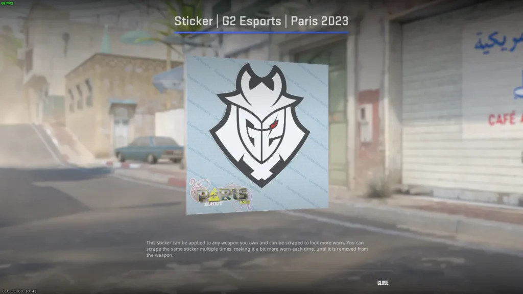 Все наклейки белого цвета