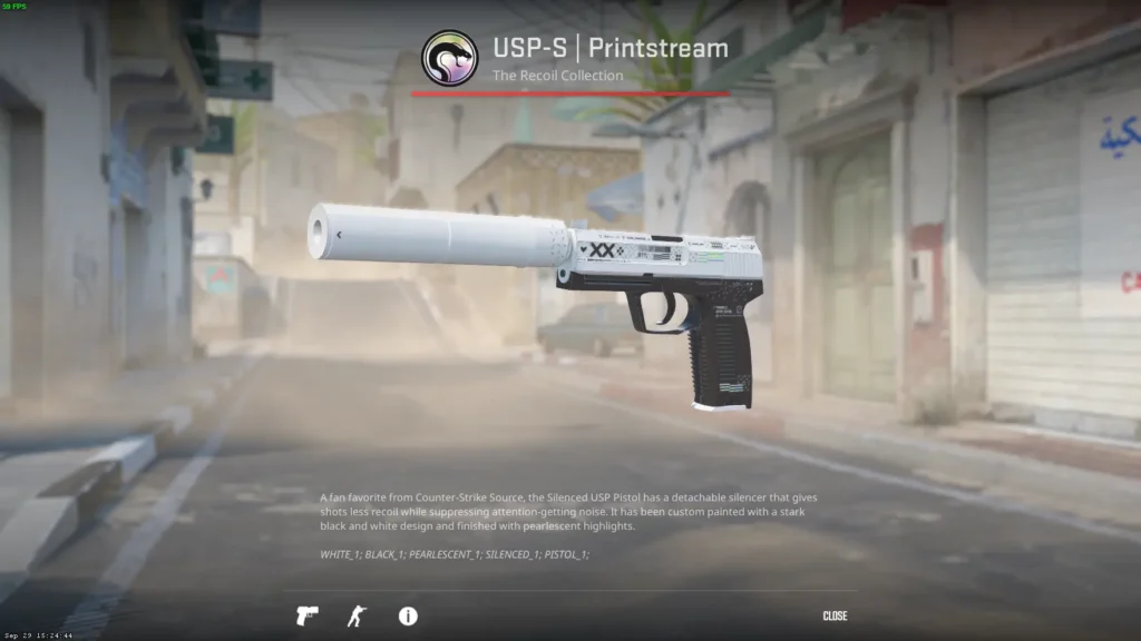 Белый сет скинов