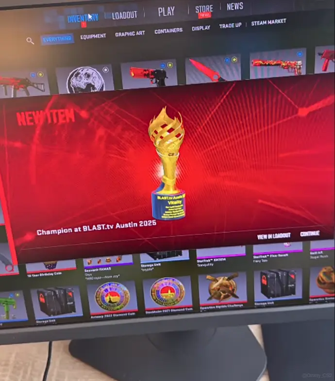 Valve выдала игрокам трофеи за мейджор в Остине - broky получил вместо s1mple, skullz - вместо YEKINDAR