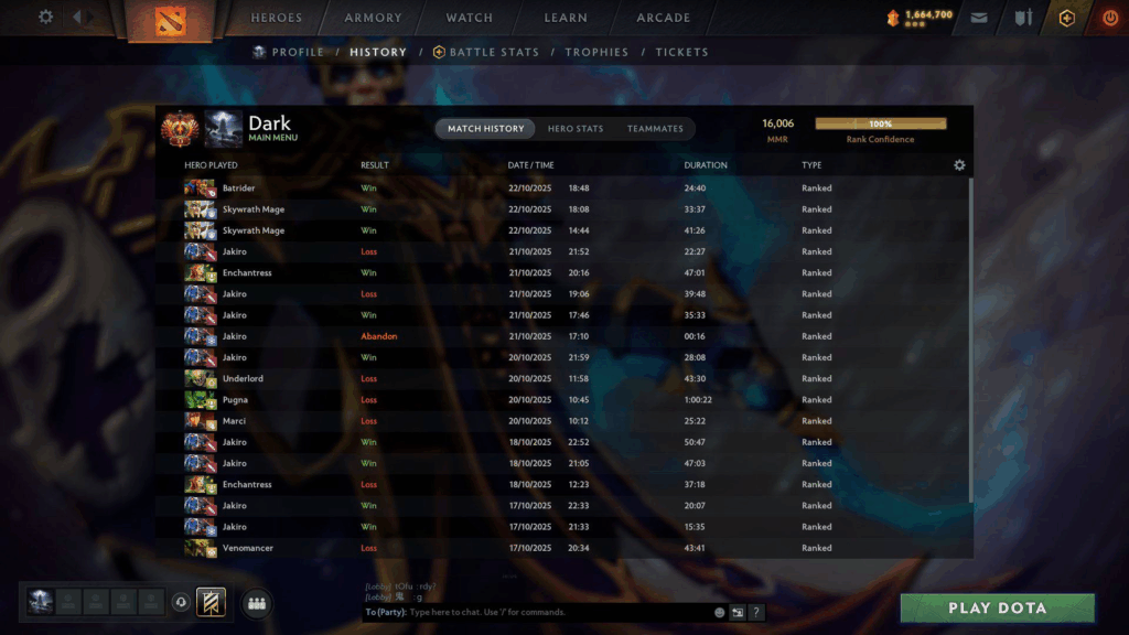 Tobi апнул 16 тысяч MMR, играя на 5 позиции