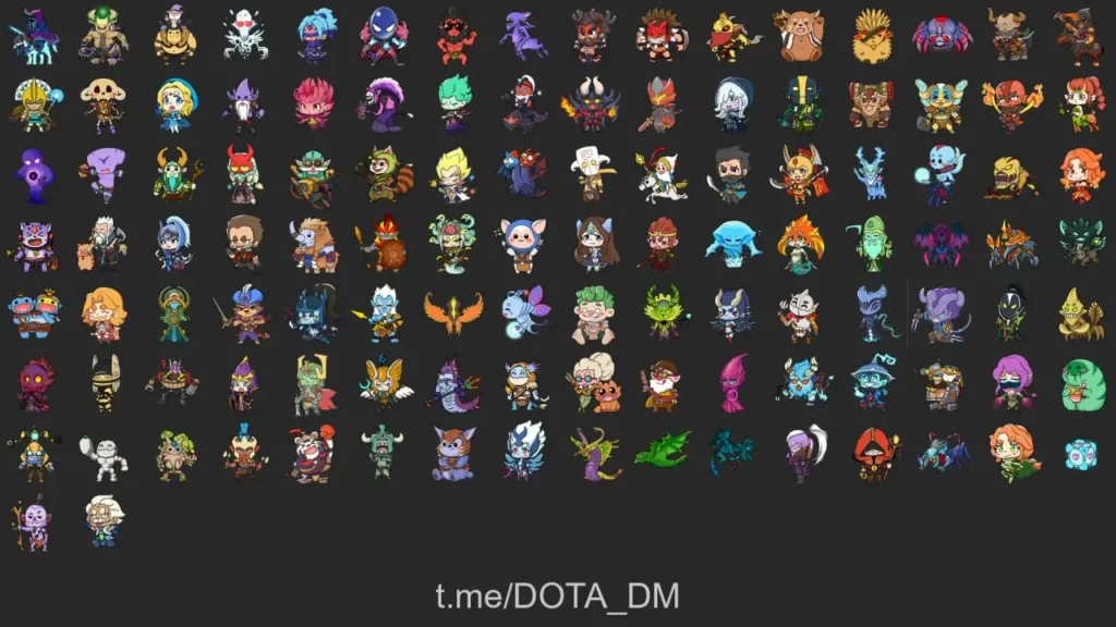На сайт китайской версии Dota 2 добавили и сразу удалили набор мультяшных иконок героев