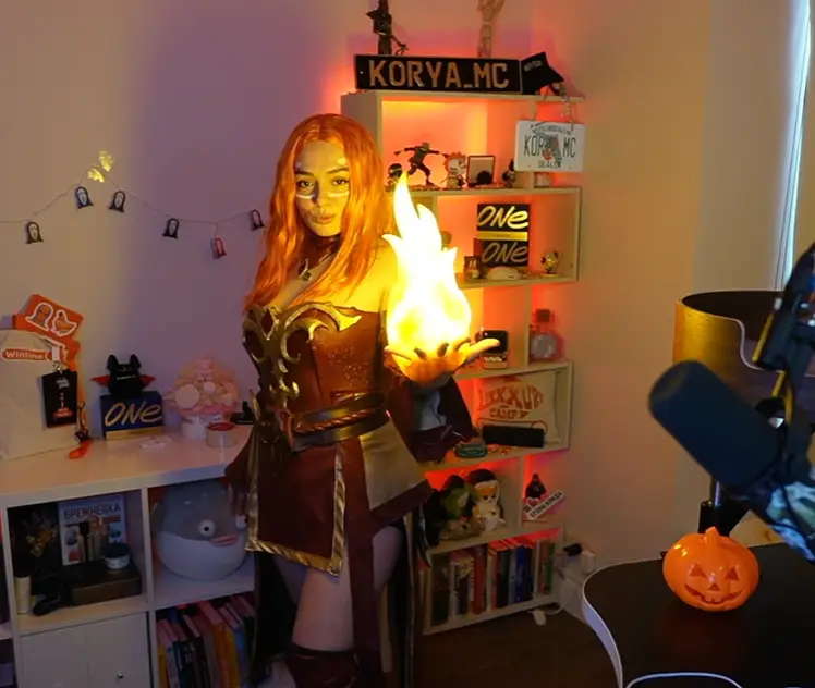 Стримерша korya_mc сделала косплей на Лину