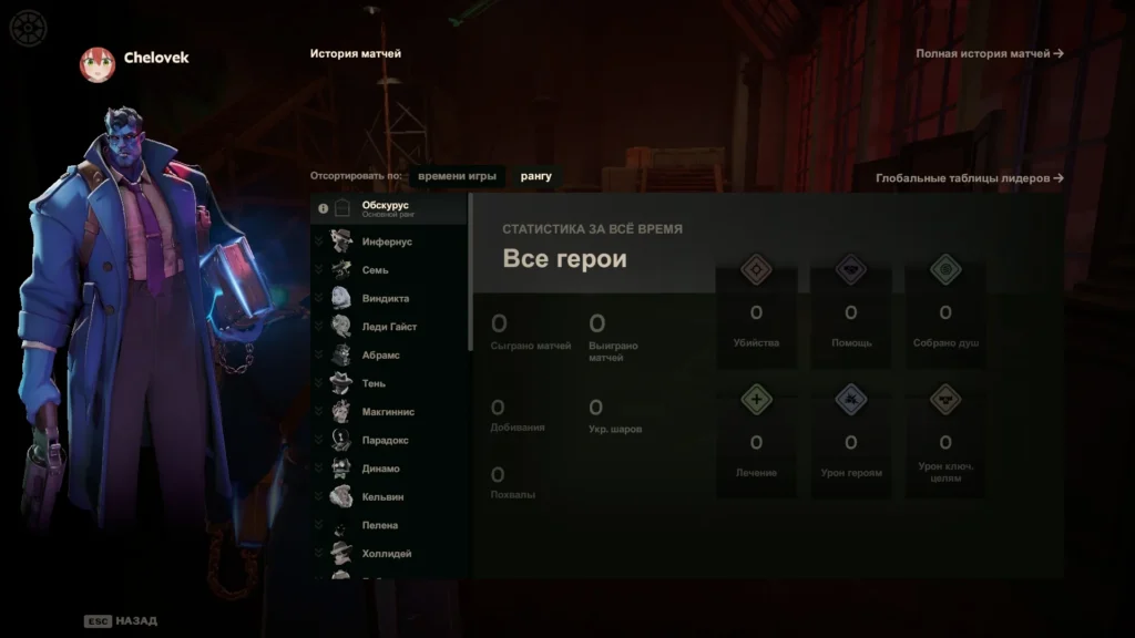 Ранги Deadlock: список по порядку
