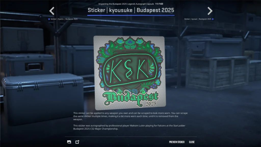 Все автографы StarLadder Budapest Major