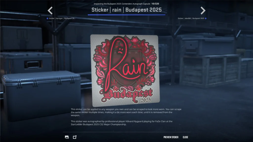 Все автографы StarLadder Budapest Major