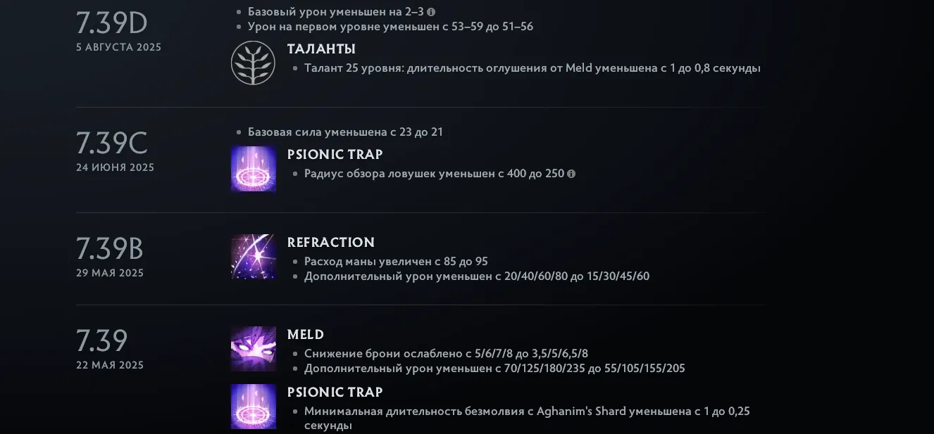 Valve боится радикальных нерфов. И это правильно
